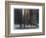 Wall Street Blizzard, New York City-Patti Mollica-Framed Giclee Print