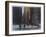 Wall Street Blizzard, New York City-Patti Mollica-Framed Giclee Print