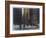 Wall Street Blizzard, New York City-Patti Mollica-Framed Giclee Print