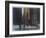 Wall Street Blizzard, New York City-Patti Mollica-Framed Giclee Print