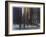 Wall Street Blizzard, New York City-Patti Mollica-Framed Giclee Print