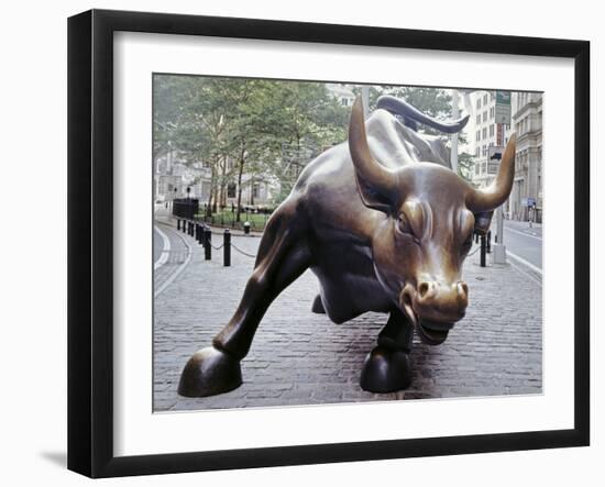 Wall Street Bull-Carol Highsmith-Framed Photo