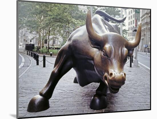 Wall Street Bull-Carol Highsmith-Mounted Photo