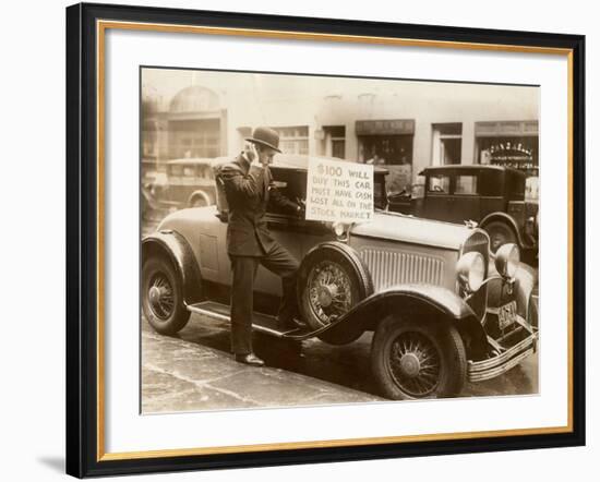 Wall Street Crash, 1929-null-Framed Photographic Print