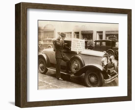 Wall Street Crash, 1929-null-Framed Photographic Print