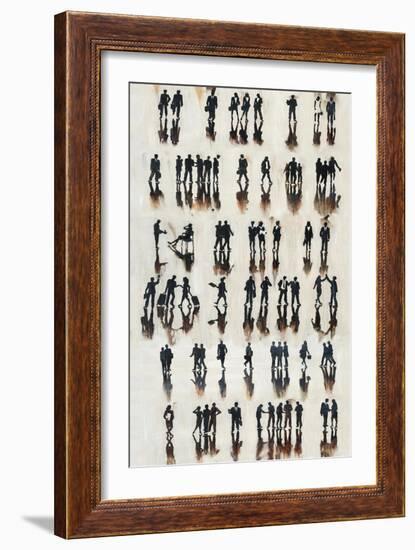 Wall Street Hustle II-Farrell Douglass-Framed Giclee Print