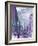 Wall Street, New York - 19th century-Charles Stanley Reinhart-Framed Giclee Print