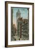 'Wall Street, New York City. Postcard Sent in 1913' Giclee Print ...