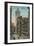 Wall Street, New York City. Postcard Sent in 1913-American Photographer-Framed Giclee Print