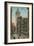 Wall Street, New York City. Postcard Sent in 1913-American Photographer-Framed Giclee Print