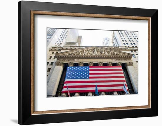 Wall Street - New York stock exchange - Manhattan - NYC - United States-Philippe Hugonnard-Framed Photographic Print