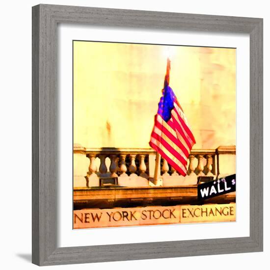 Wall Street, New York-Tosh-Framed Art Print