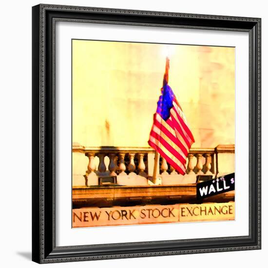 Wall Street, New York-Tosh-Framed Art Print