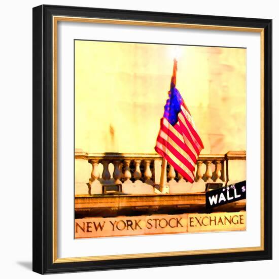 Wall Street, New York-Tosh-Framed Art Print