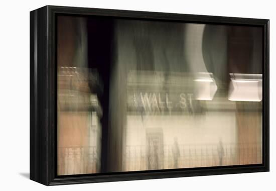 Wall Street Subway Station NYC-null-Framed Stretched Canvas