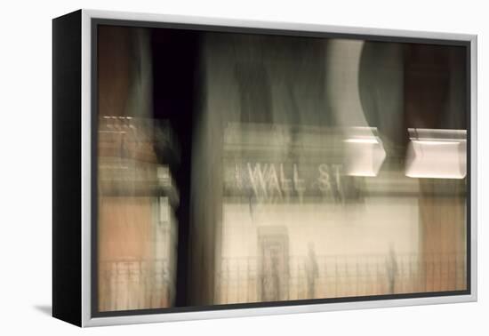 Wall Street Subway Station NYC-null-Framed Stretched Canvas