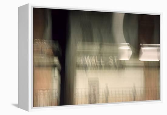 Wall Street Subway Station NYC-null-Framed Stretched Canvas