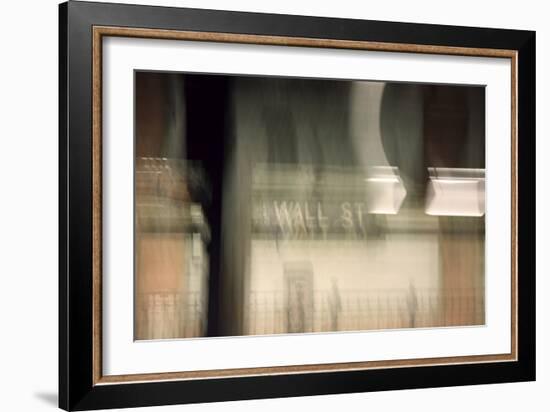 Wall Street Subway Station NYC-null-Framed Photo