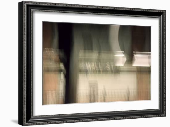 Wall Street Subway Station NYC-null-Framed Photo