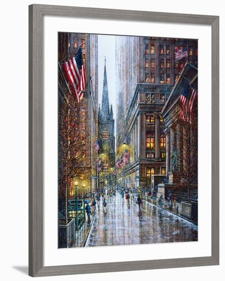 Wall Street-Guy Dessapt-Framed Art Print