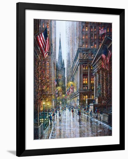 Wall Street-Guy Dessapt-Framed Art Print