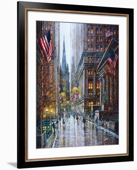 Wall Street-Guy Dessapt-Framed Art Print