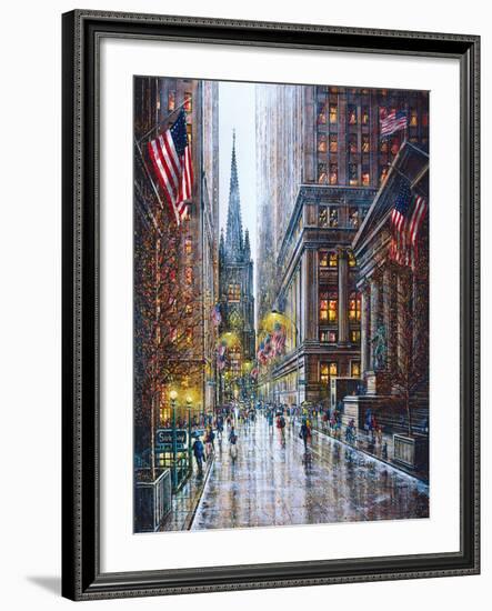 Wall Street-Guy Dessapt-Framed Giclee Print