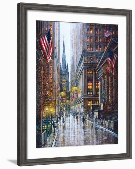 Wall Street-Guy Dessapt-Framed Giclee Print