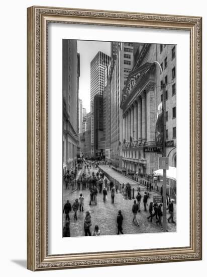 Wall Street-Chris Bliss-Framed Photographic Print