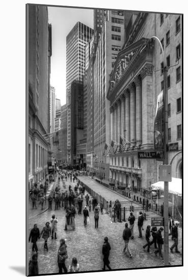 Wall Street-Chris Bliss-Mounted Photographic Print