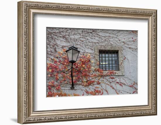 Wall with Light. Salzburg. Austria-Tom Norring-Framed Photographic Print