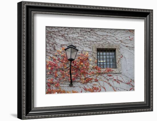 Wall with Light. Salzburg. Austria-Tom Norring-Framed Photographic Print