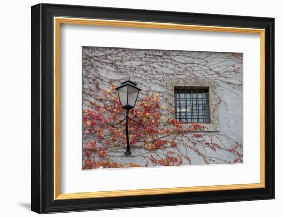 Wall with Light. Salzburg. Austria-Tom Norring-Framed Photographic Print