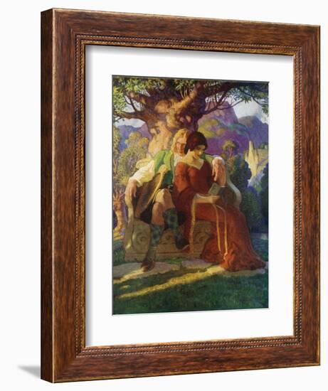 Wallace and Marion-Newell Convers Wyeth-Framed Giclee Print