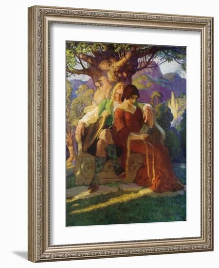 Wallace and Marion-Newell Convers Wyeth-Framed Giclee Print