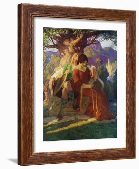 Wallace and Marion-Newell Convers Wyeth-Framed Giclee Print