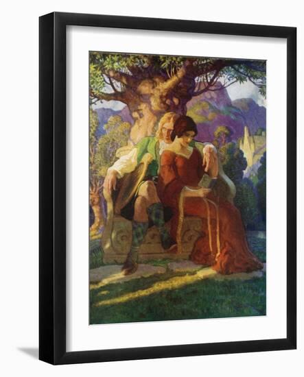 Wallace and Marion-Newell Convers Wyeth-Framed Giclee Print