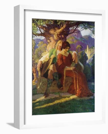 Wallace and Marion-Newell Convers Wyeth-Framed Giclee Print