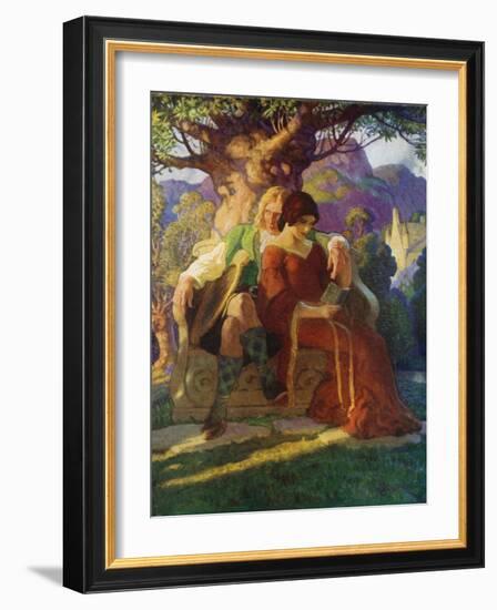 Wallace and Marion-Newell Convers Wyeth-Framed Giclee Print