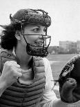 Mary "Binnie" Baker Plays Catcher For All American Girls Baseball League on the South Bend Team-Wallace Kirkland-Photographic Print