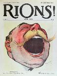 Let's Laugh', Cover of "Rions" Magazine, 1908 (Colour Litho)-Wallace-Giclee Print