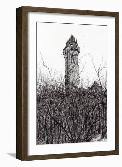 Wallace Monument, 2007-Vincent Alexander Booth-Framed Giclee Print