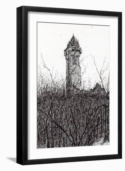 Wallace Monument, 2007-Vincent Alexander Booth-Framed Giclee Print