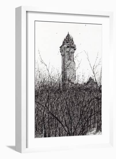 Wallace Monument, 2007-Vincent Alexander Booth-Framed Giclee Print