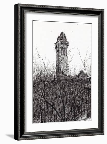 Wallace Monument, 2007-Vincent Alexander Booth-Framed Giclee Print