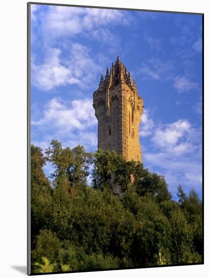 Wallace National Monument, 220 Ft Tall, Erected in the 1860S, Stirling, Scotland, UK-Patrick Dieudonne-Mounted Photographic Print