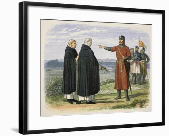 Wallace Rejects the English Proposals-James William Edmund Doyle-Framed Giclee Print