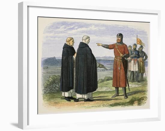 Wallace Rejects the English Proposals-James William Edmund Doyle-Framed Giclee Print