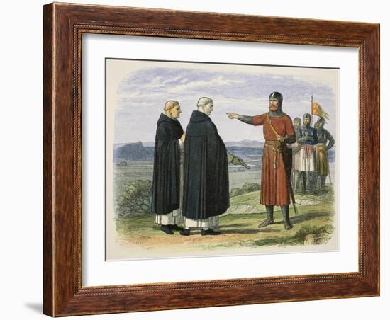 Wallace Rejects the English Proposals-James William Edmund Doyle-Framed Giclee Print