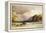 Wallenstadt, from Wesen, Switzerland, 1842 (W/C and Bodycolour on Wove Paper)-William Callow-Framed Premier Image Canvas